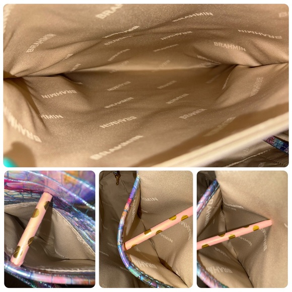 Brahmin NWT Lrg. Duxbury - Elope - Iridescent - Artistic/Whimsical - Picture 10 of 15